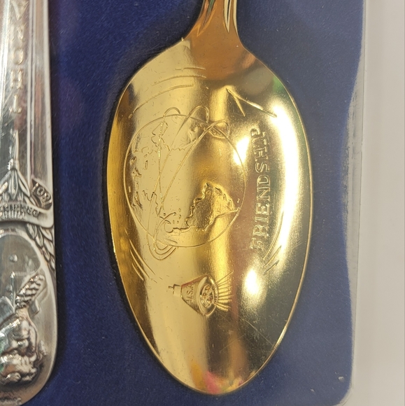 WM Rogers IS Silver Presidential Commemorative Spo - Picture 5 of 5